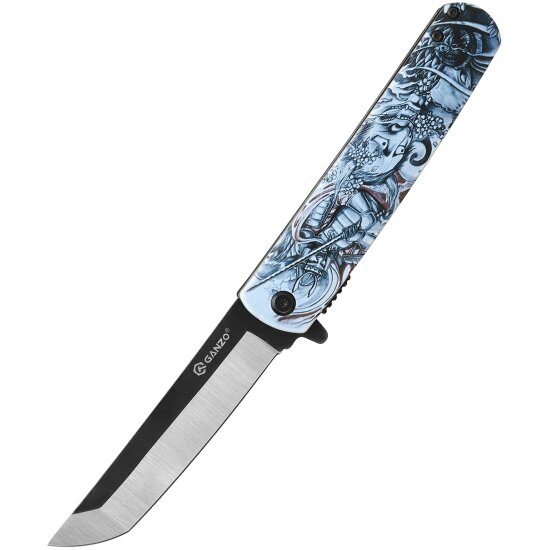 Нож складной Ganzo G626-GS, серый самурай