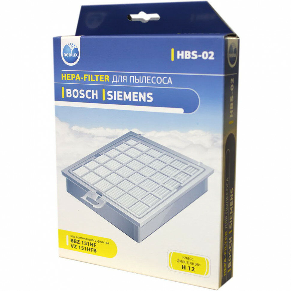 Фильтр HEPA для пылесосов Bosch, Siemens, v1087 - фотография № 3