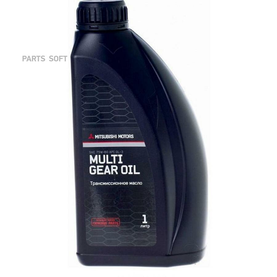 MITSUBISHI MZ320284 MZ320284_масло трансмиссионное 75W80 (1L)! MITSUBISHI MULTI GEAR OIL\ API GL-3