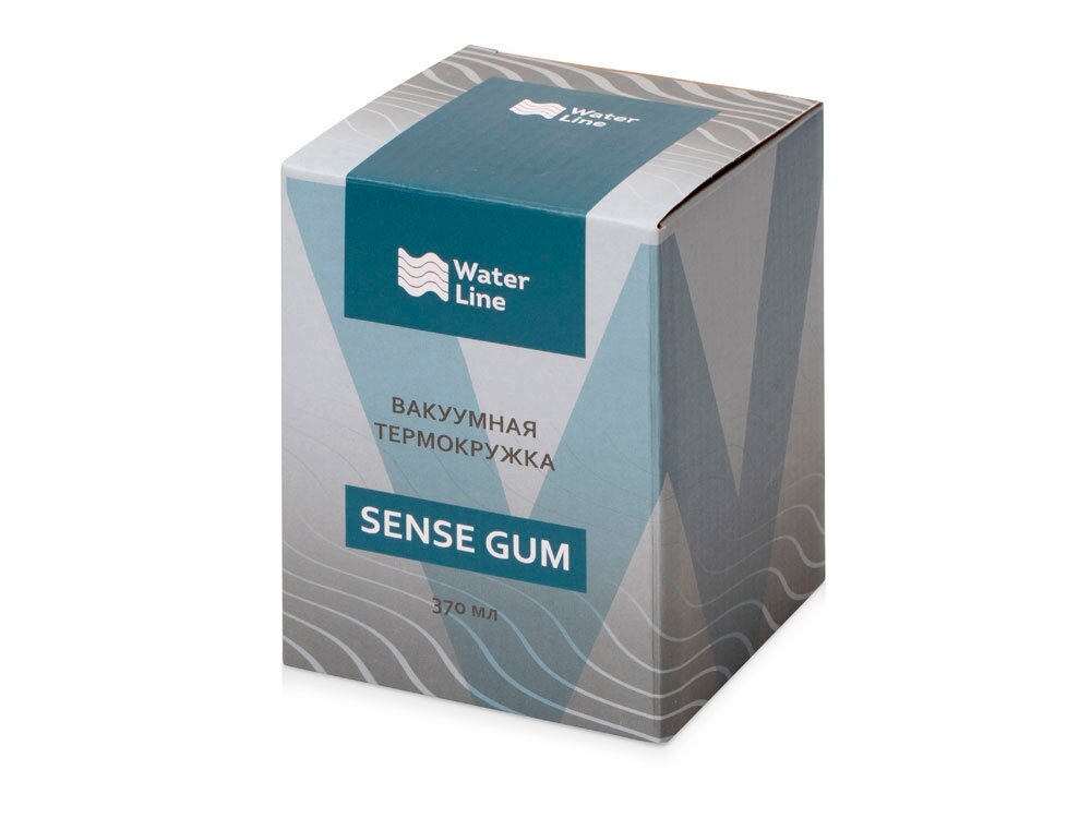 Термокружка Sense Gum, soft-touch, непротекаемая крышка, 370мл, белый - фотография № 7