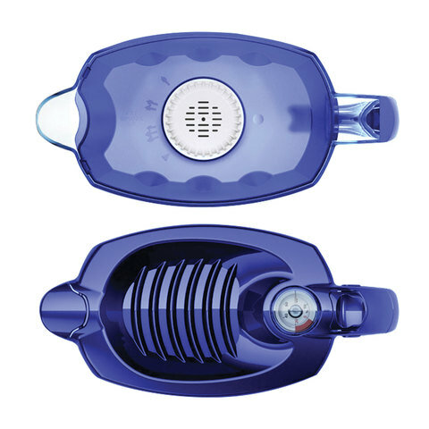 Кувшин-фильтр для очистки воды АКВАФОР "Престиж А5", 2.8 л, со сменной кассетой, синий, И11150 - фотография № 3