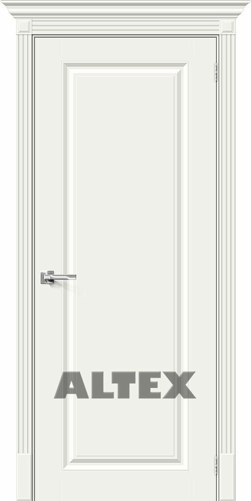 Межкомнатная дверь эмаль Скинни-10 Whitey 2000x700