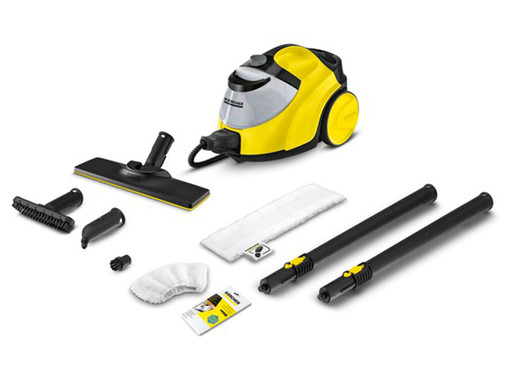 Пароочиститель Karcher SC 5 EasyFix IronPlug, 2200 Вт., давление пара 4,2 бар, набор насадок