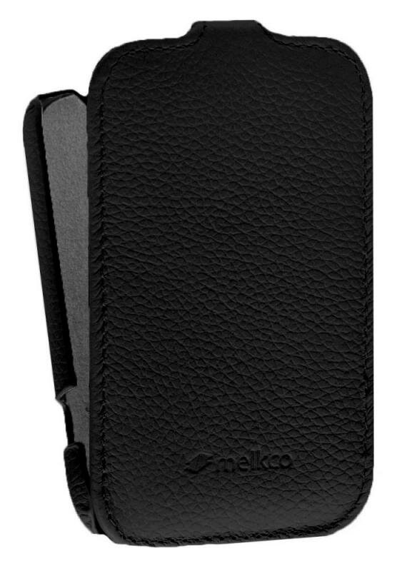Кожаный чехол для HTC Desire C/Golf Melkco Premium Leather Case - Jacka Type (Black LC)