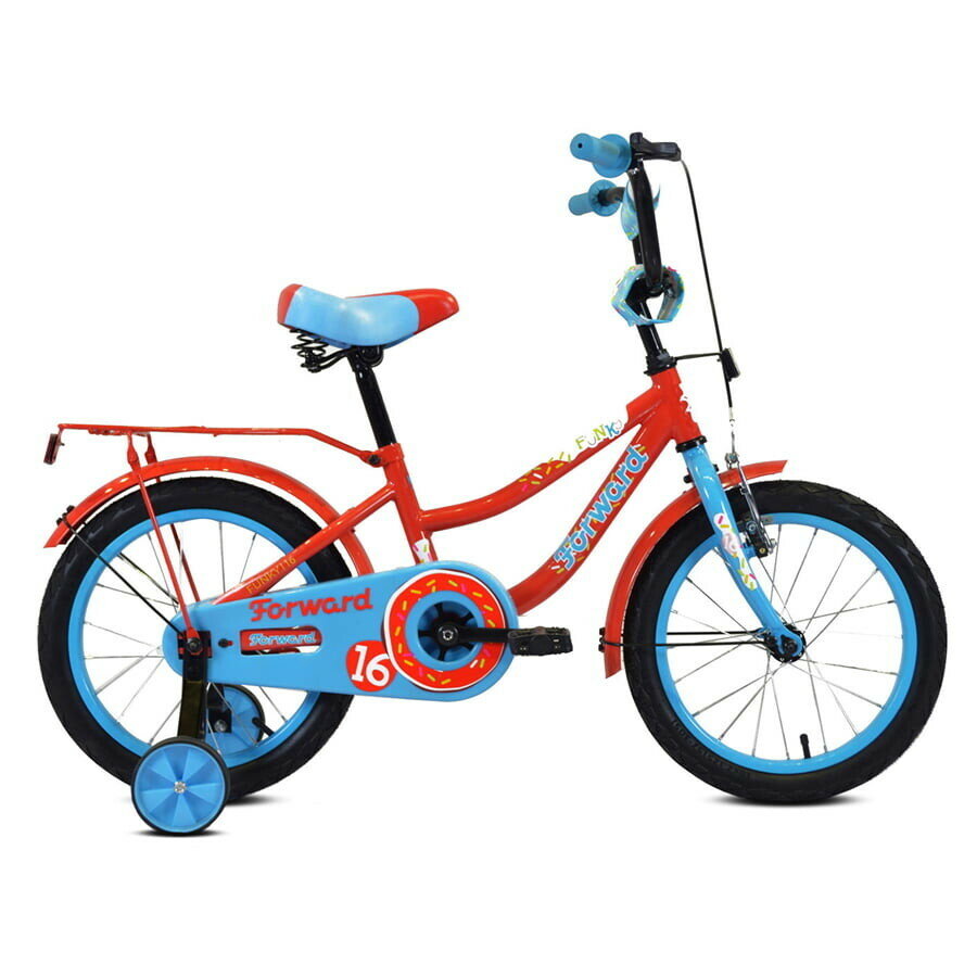 Велосипед Forward Funky 16 19-20г красный/голубой (RBKW0LNG1034)