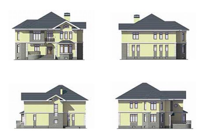 Проект дома Plans-40-11 (479 кв.м, кирпич) - фотография № 2