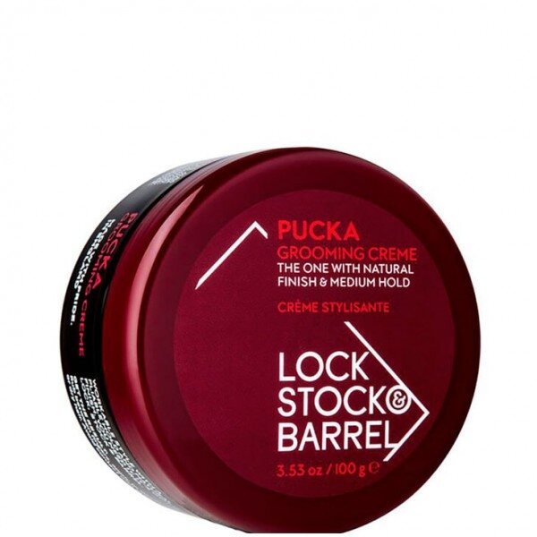 Lock Stock & Barrel Pucka Grooming Creme - Первоклассный Груминг-крем для создания гибкой текстуры и объема 100гр