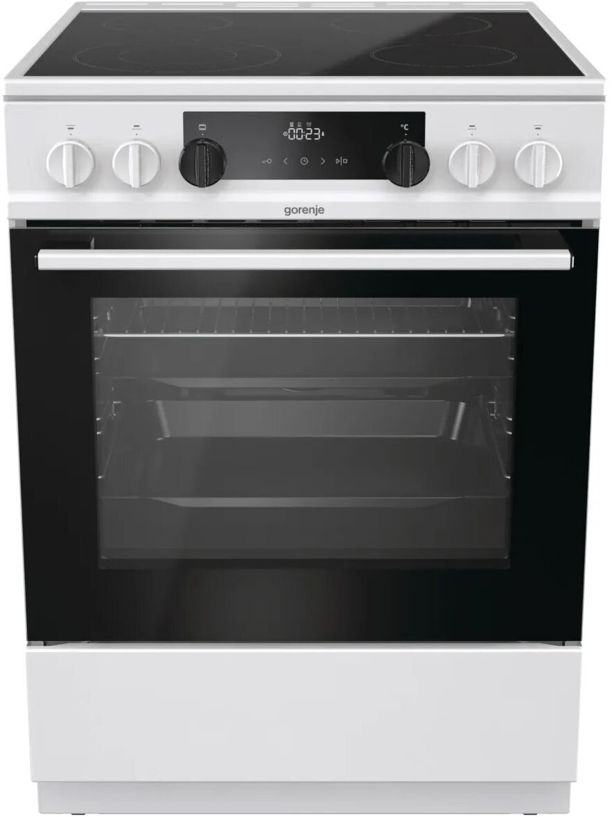 Электрическая плита GORENJE ECS6350WC, белый/черный