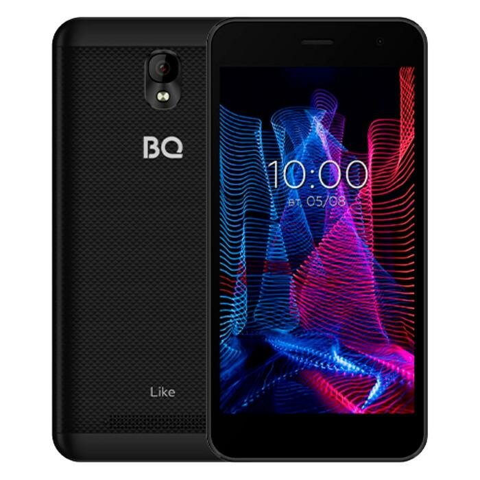 Смартфоны BQ Смартфон BQ S-5047L Like, 5", TFT, 1Гб, 8Гб, 2 Мп, 2000 мАч, черный