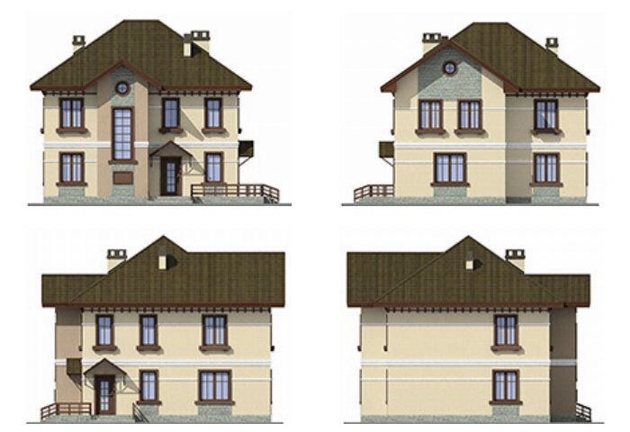 Проект дома Plans-60-30 (120 кв.м, газобетон) - фотография № 3