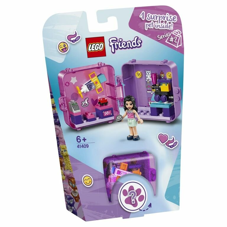 LEGO Friends Конструктор Игровая шкатулка Покупки Эммы, 41409