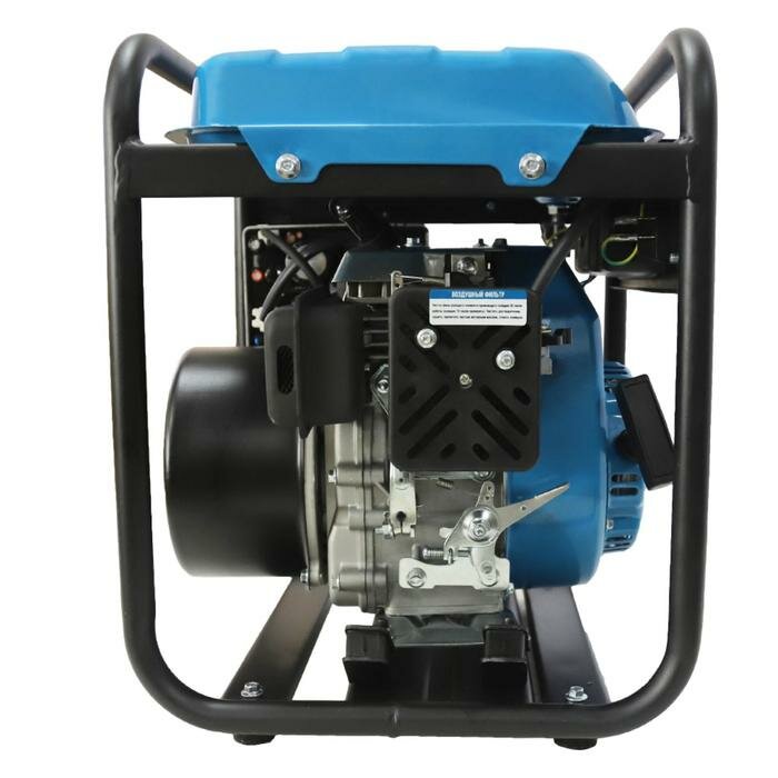 Бензиновый инверторный генератор VARTEG G1500i, 2.2 кВт, 4 л.с, 1х220 В/16 А, ручной старт - фотография № 5