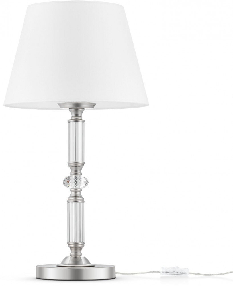 Лампа декоративная MAYTONI Riverside MOD018TL-01CH, E27, 60 Вт, белый