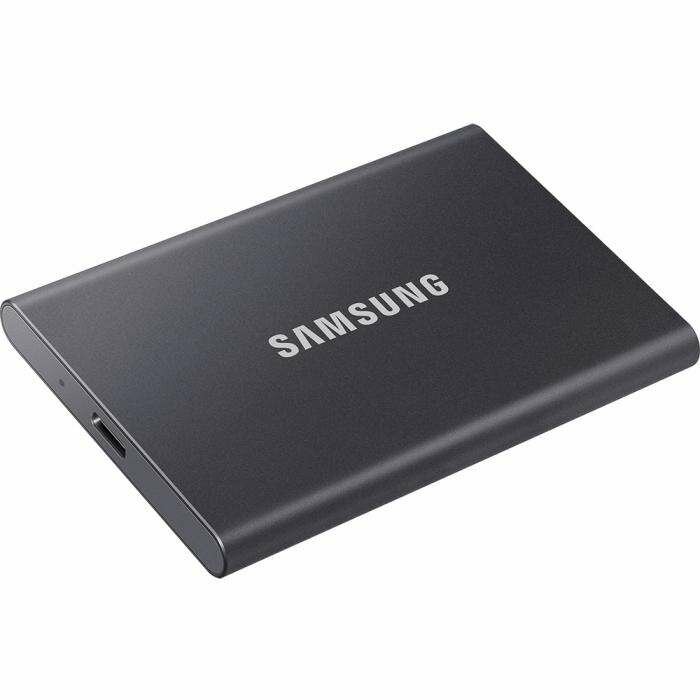 Твердотельный накопитель SSD Samsung T7 External 500Gb GREY USB 3.2 (MU-PC500T/WW) 1year