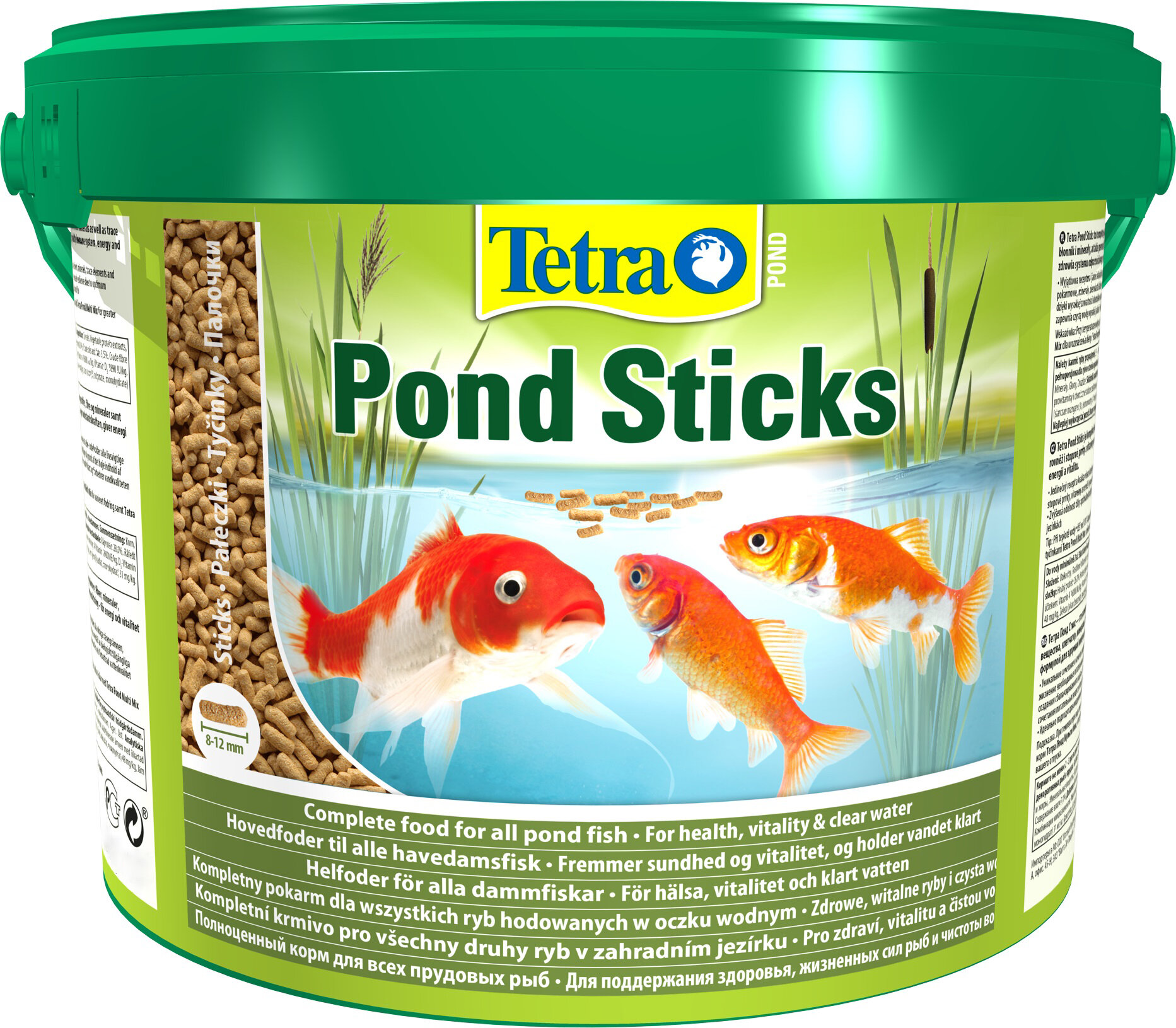 Tetra Pond Sticks корм для прудовых рыб в палочках, 10 л