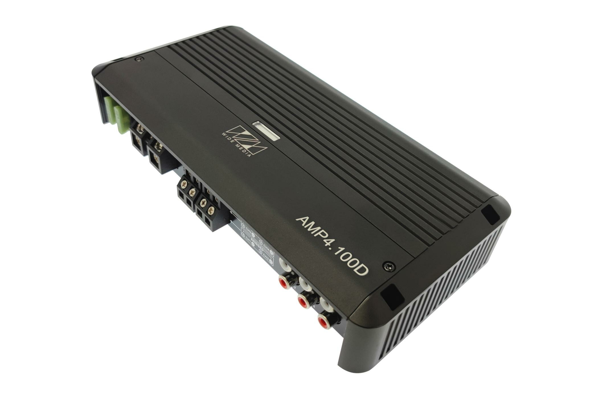 Автомобильный усилитель Wide Media AMP4.100D (4x170 Вт (2 Ома), 2x350 Вт (4 Ома))