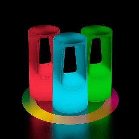 Стул барный космополитен (LED RGB)