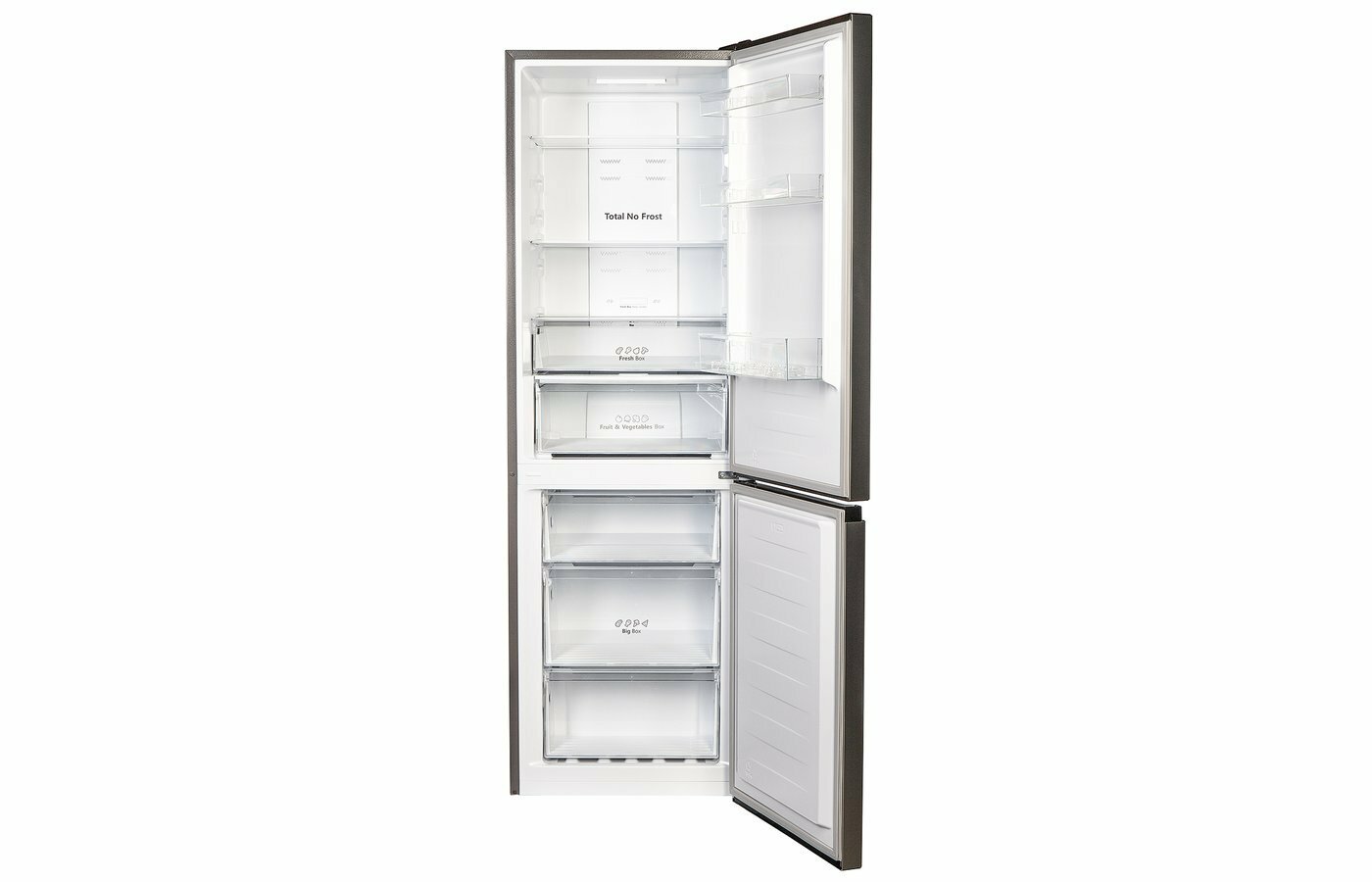 Холодильник LERAN CBF 206 IX NF - фотография № 2