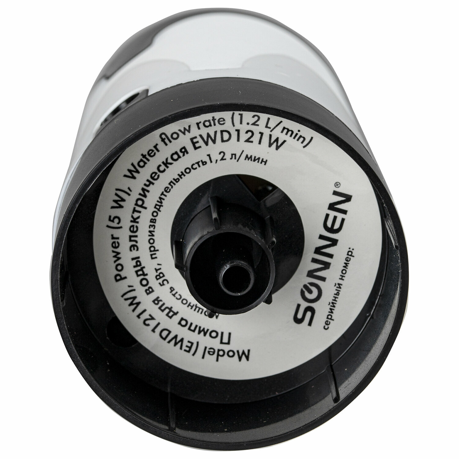 Помпа для воды Sonnen электрическая EWD121W, 1,2 л/мин, аккумулятор, адаптер, пластик 455218 - фотография № 7
