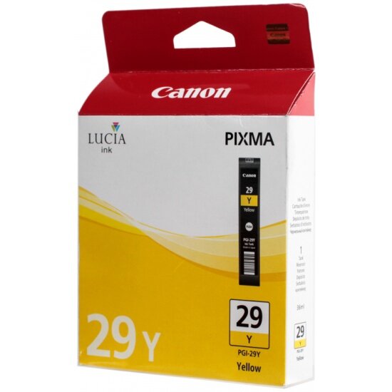Картридж CANON PGI-29Y желтый (yellow) для PIXMA PRO-1