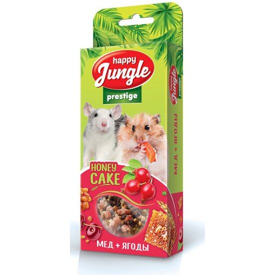 Корзинки Happy Jungle для грызунов Престиж мед+семечки 3шт