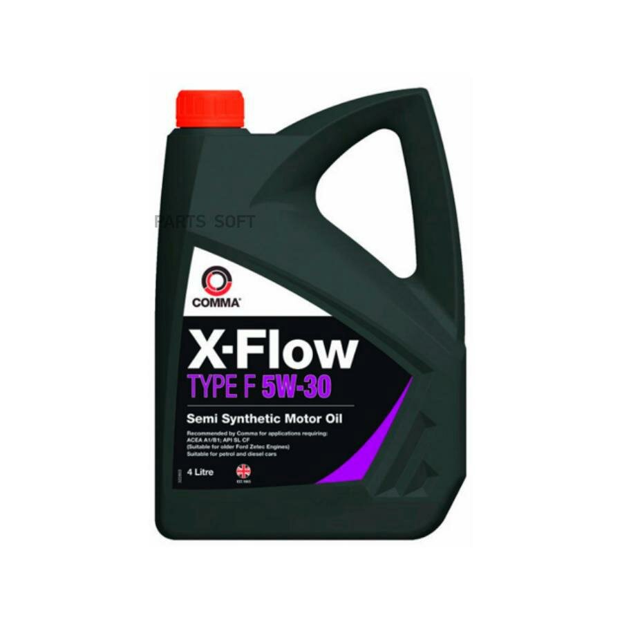 comma 5w30 x-flow type f (4l)_ !\ acea a5/b5, api sl/cf, ford wss-m2c913-a()