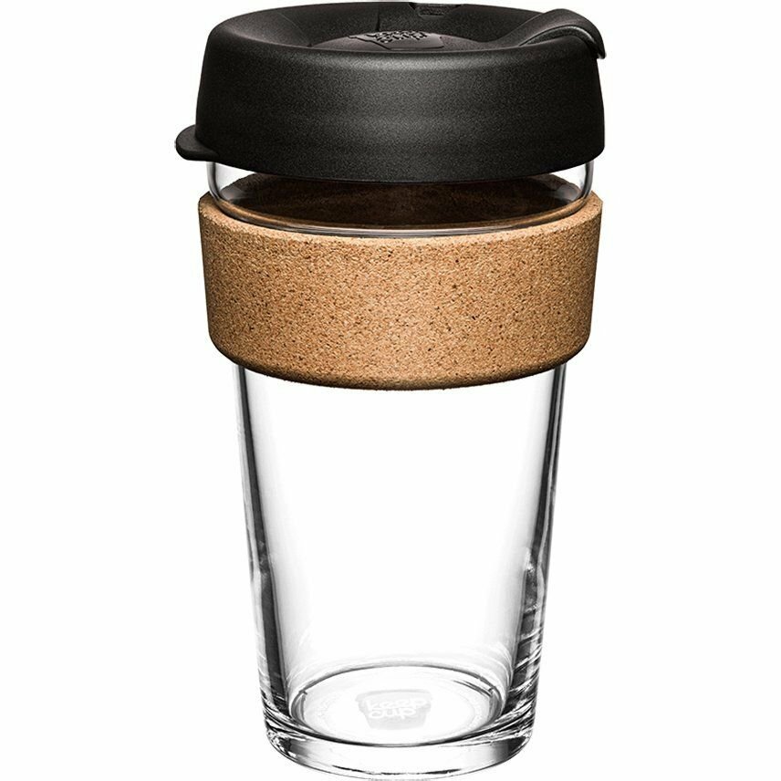 Кружка keepcup brew cork l 454 мл black (69980)