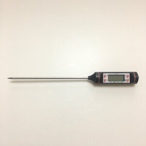 Термометр электронный TP-101 черный 14см