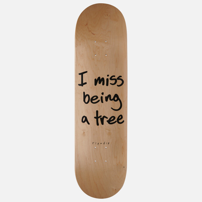 Дека Ripndip I Miss Being A Tree Board бежевый , Размер 8.25