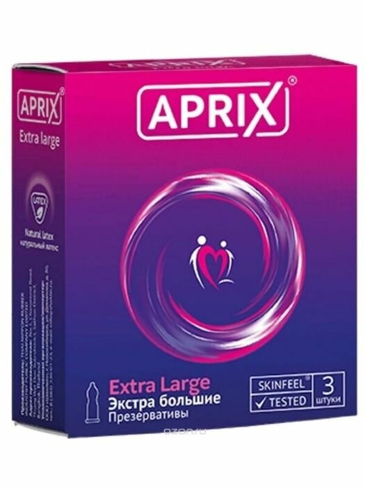 Aprix [Априкс] Презервативы Extra Large экстра большие №3