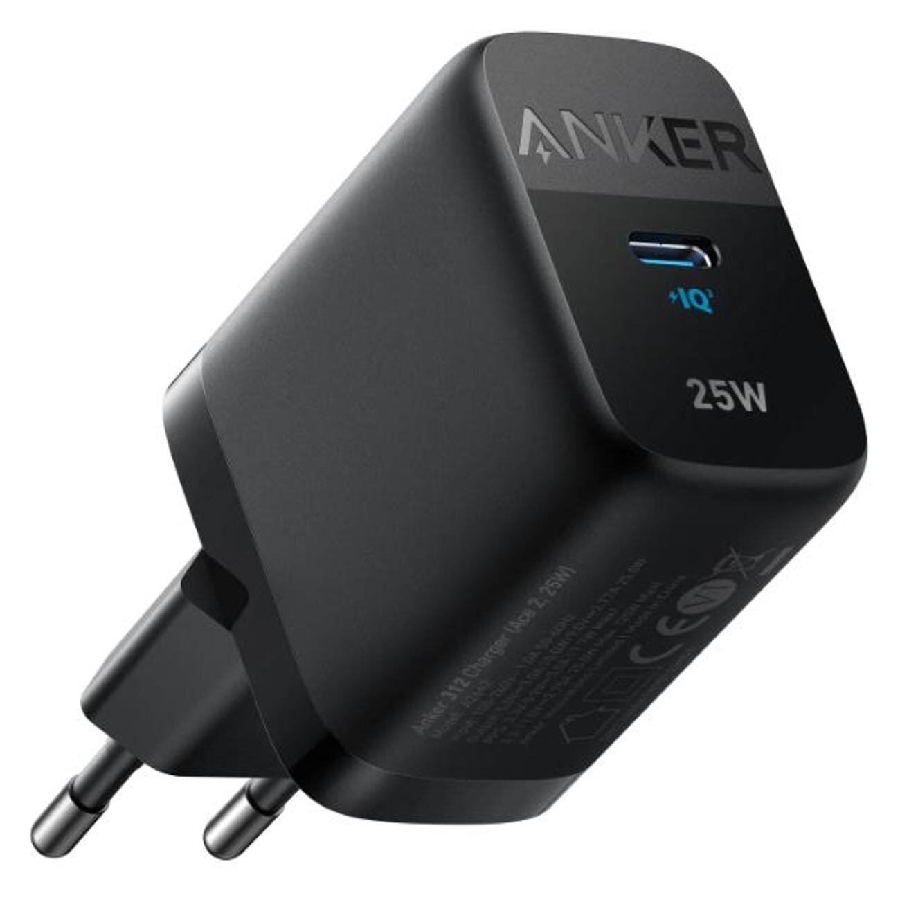 СЗУ адаптер ANKER 312 USB-C 25W (A2642), черный