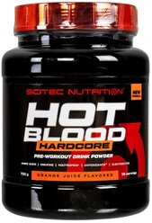 Scitec Nutrition Hot Blood Hardcore, 700 г / 28 порций, Guarana / Гуарана