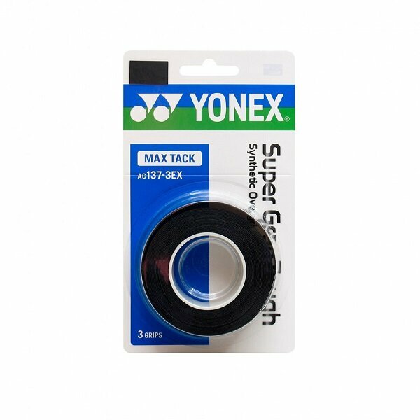     Yonex Overgrip AC137EX-3 Super Grap Tough 3 Black