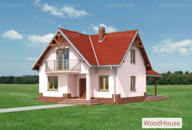 Проект одноэтажного дома из газобетона Виталий (E-533) - фотография № 5