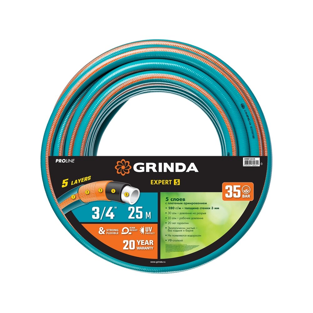   GRINDA PROLine Expert 5 3/4", 25 , 30 , ,  429007-3/4-25