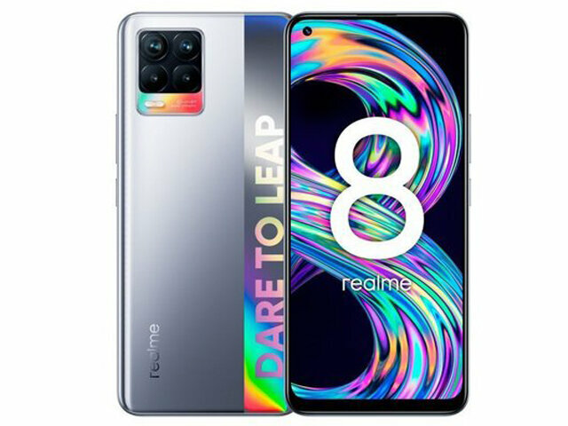 Сотовый телефон realme 8 6/128GB RU, Cyber Silver