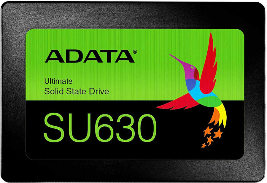 Накопитель SSD Adata Ultimate SU630 ASU630SS-1T92Q-R/SATA III/1.92 TB /Скорость чтения 520МБайт/с Скорость записи 450МБайт/с