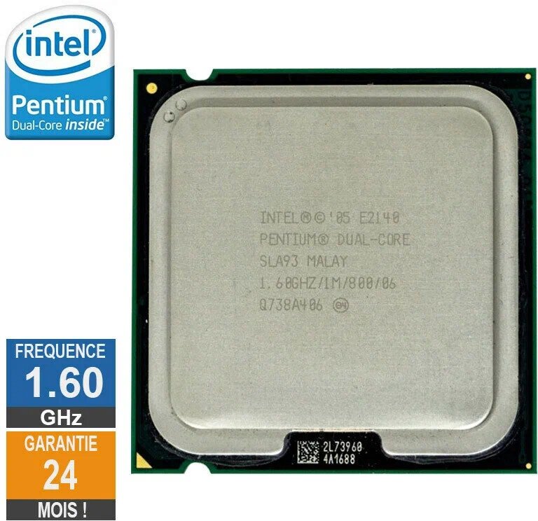 Процессор Intel Pentium E2140 LGA775, 2 x 1600 МГц, OEM