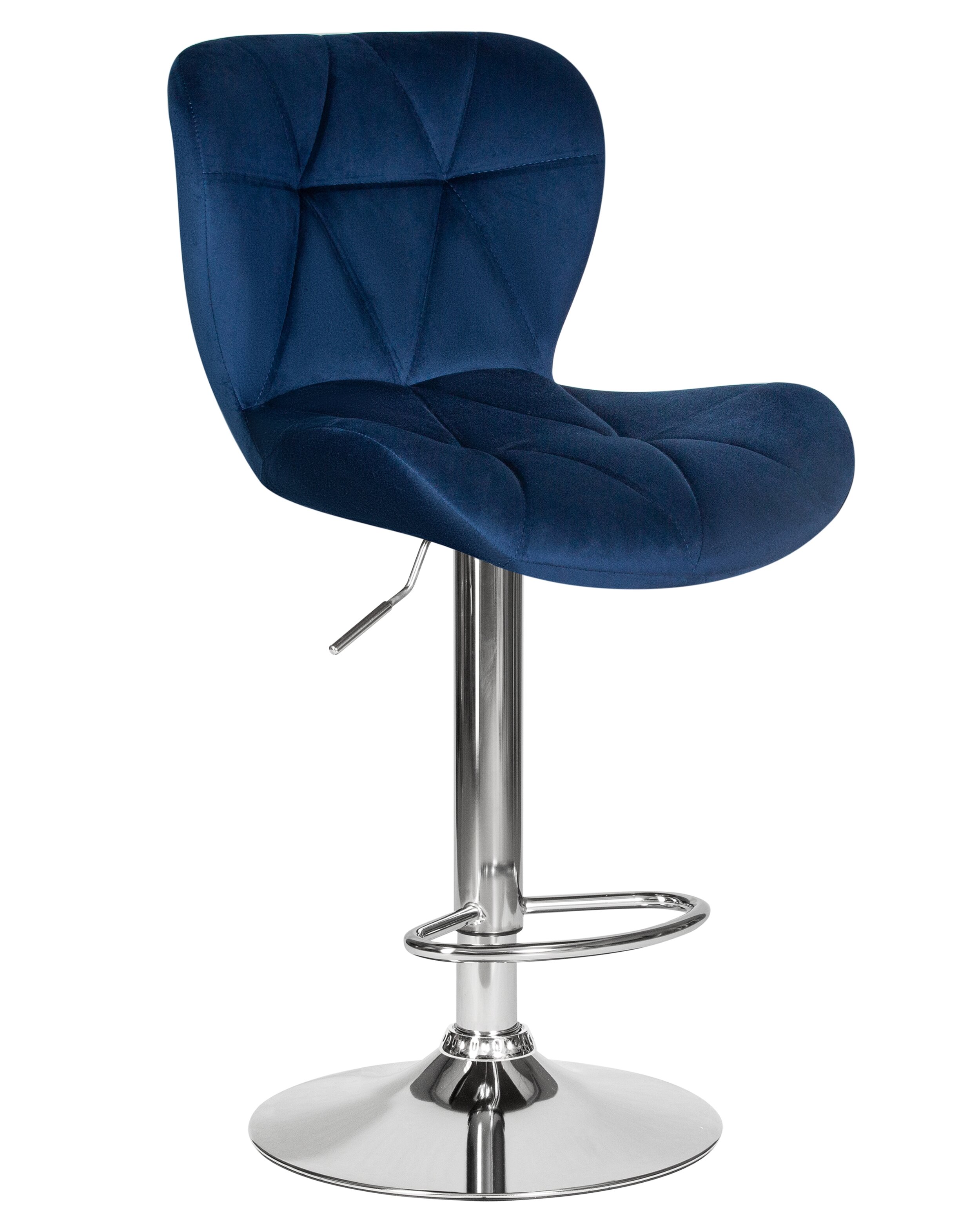 Барный стул Barny LM-5022 синий велюр (MJ9-117) DOBRIN