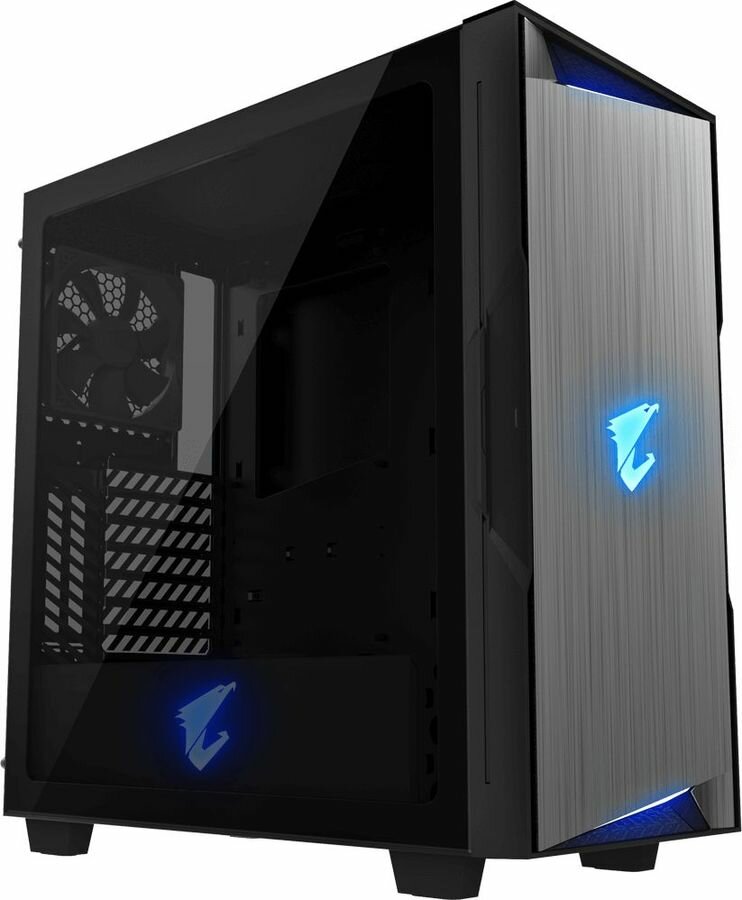 Корпус ATX GIGABYTE AORUS С300 GB-AC300G, Full-Tower, без БП, черный [9bac300g-00-10]