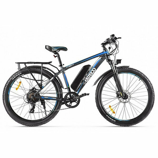 Горные (кросс-кантри) велосипеды Eltreco Велогибрид Eltreco XT 850, серо-синий