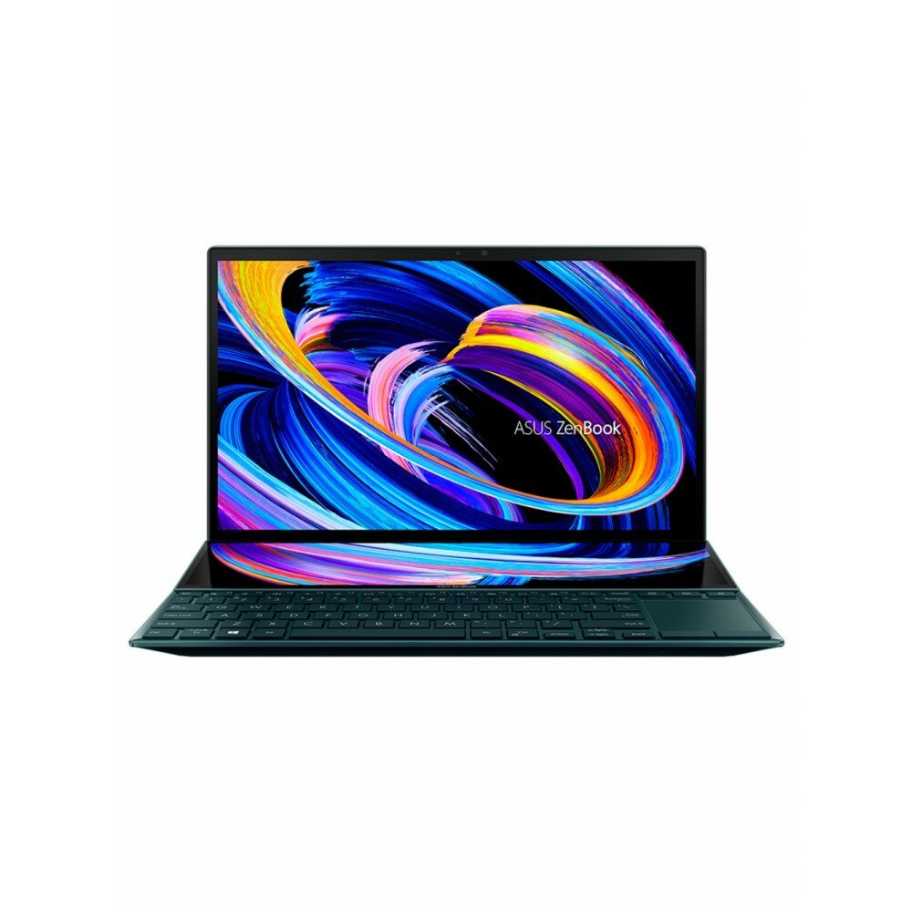 Ноутбук Asus Zenbook UX482EA-HY035T (90NB0S41-M03290) Core i5 1135G7 16Gb SSD512Gb Intel Iris Xe graphics 14" IPS Touch FHD (1920x1080) Windows 10 blue WiFi BT Cam Bag