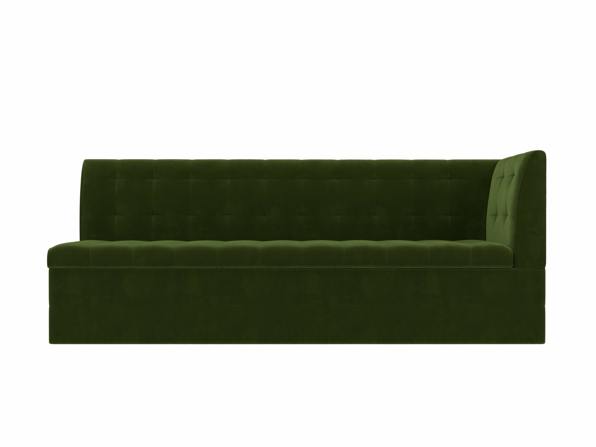 Кухонный диван Бриз с углом справа, Микровельвет, Модель 100379 - фотография № 9