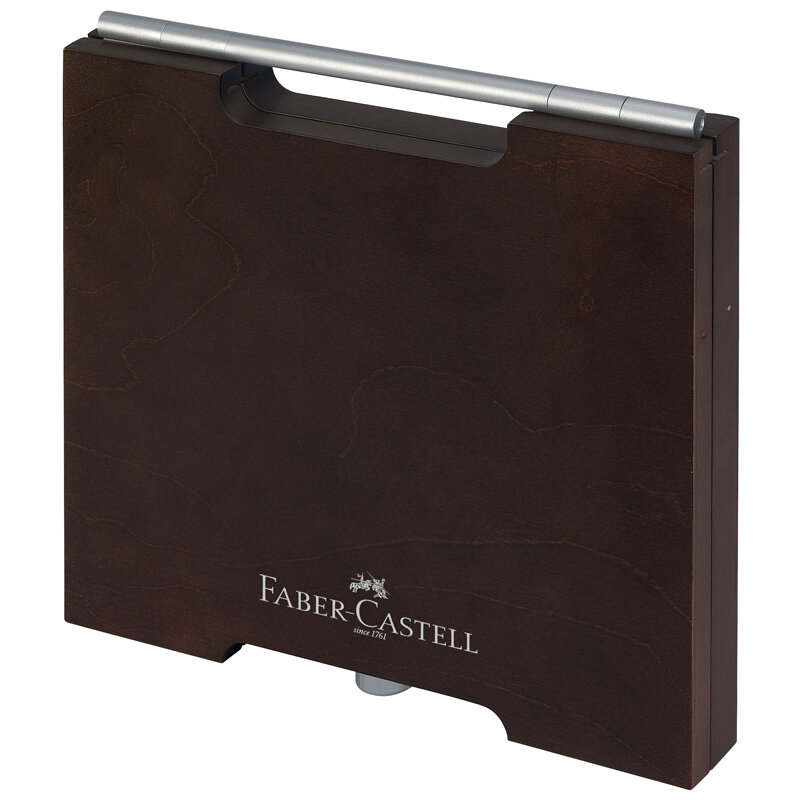 Набор художественных изделий Faber-Castell «Pitt Monochrome», 85 предметов, дерев. кор.