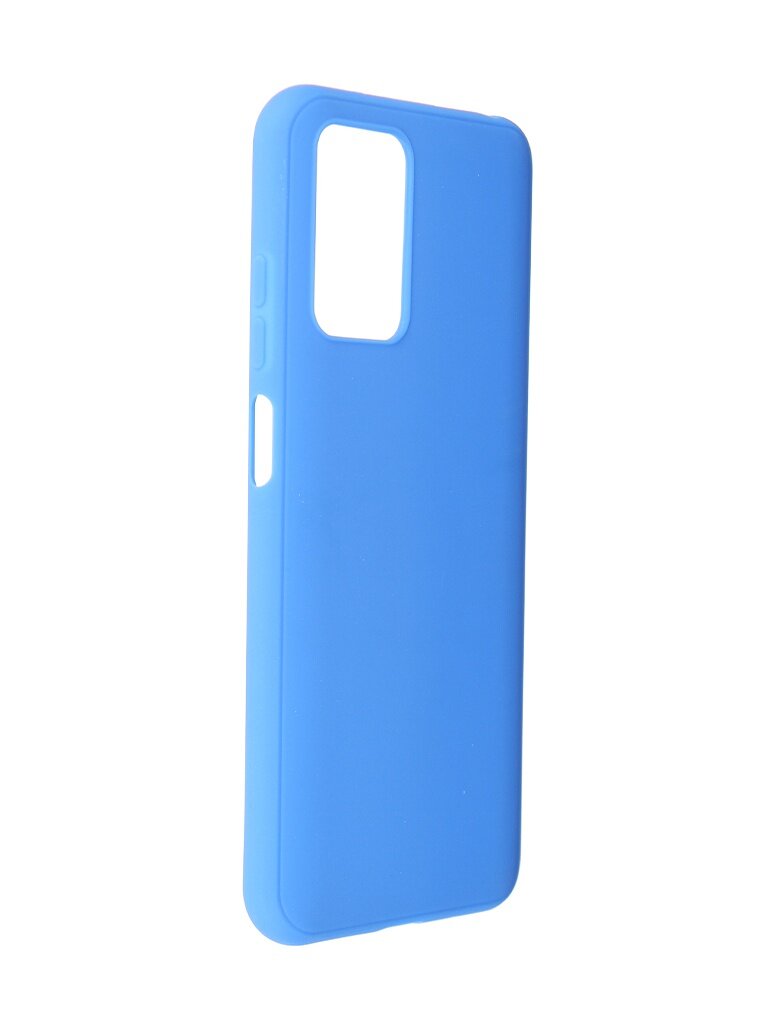 Чехол-крышка LuxCase для Xiaomi Redmi 10, термополиуретан, синий - фото №1