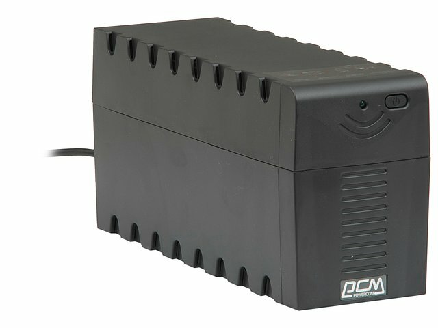 Источник бесперебойного питания Powercom Источник бесперебойного питания 800ВА Powercom Raptor RPT-800A, Schuko, черный