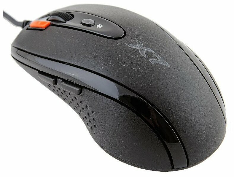 A4Tech Лазерная мышь A4Tech Laser Gaming Mouse X7 XL-750BK Oscar, 6кн.+скр., черный (USB2.0) (ret)