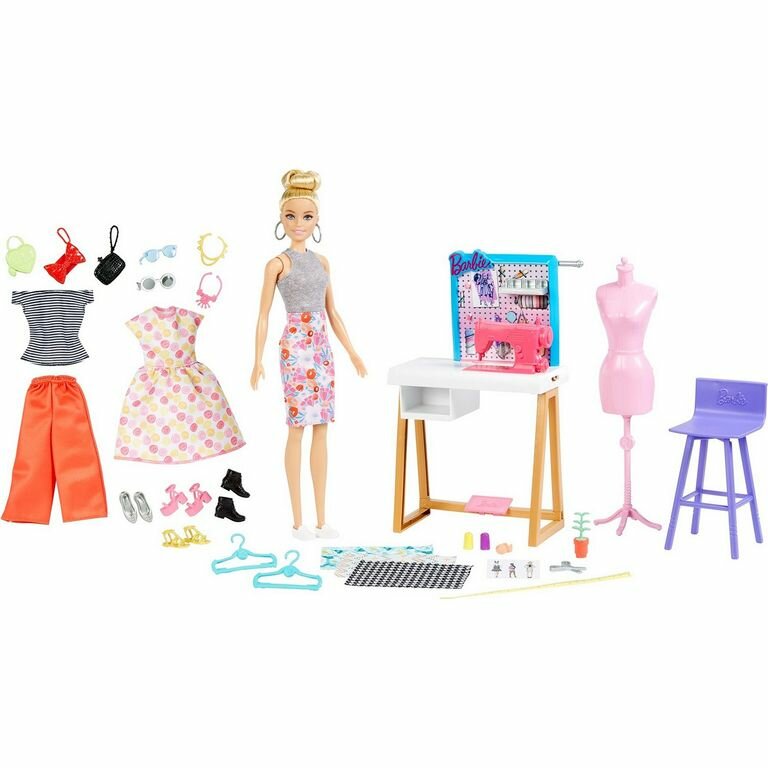 Barbie Игровой набор "Студия модного дизайна" - фото №3