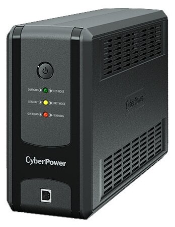 CyberPower Источник бесперебойного питания 850ВА CyberPower UT850EIG, C13, черный (USB)