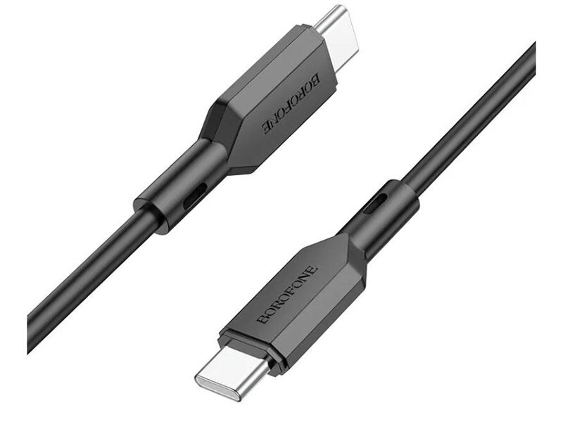 Кабель BOROFONE BX70 USB Type-C - USB Type-C PD60W 3A 1м